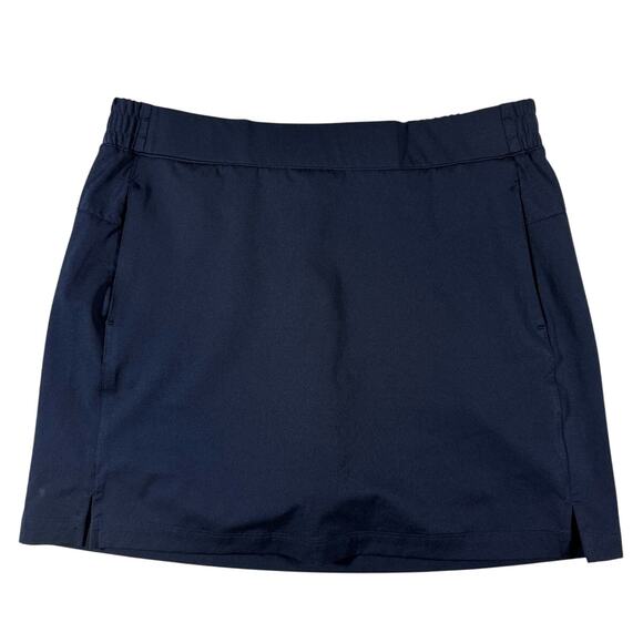 Lady Hagen Women’s Navy Golf Skort Medium Built-In Shorts Athletic 16” - Picture 2 of 10